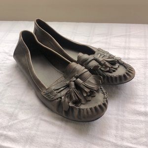 $178 B.Makowsky brown leather moccasin shoes women’s 10 M BF Trixie style